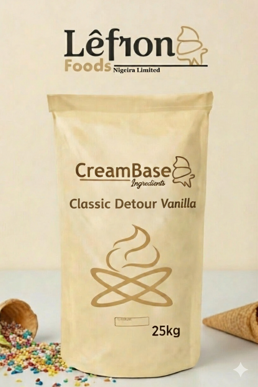 LeFron Foods CreamBase Classic Detour Vanilla