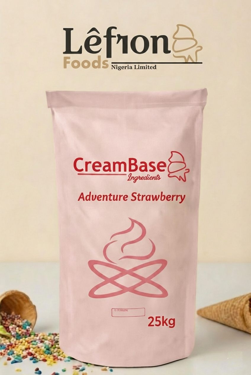 LeFron Foods CreamBase Adventure Strawberry